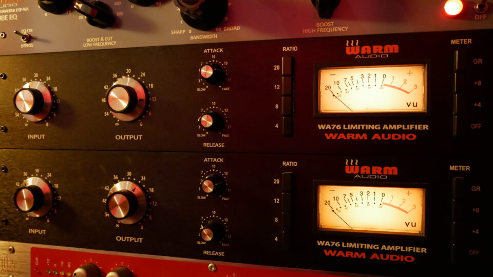compressori analogici Warm Audio Wa76 studio di registrazione/mixing/mastering Torino